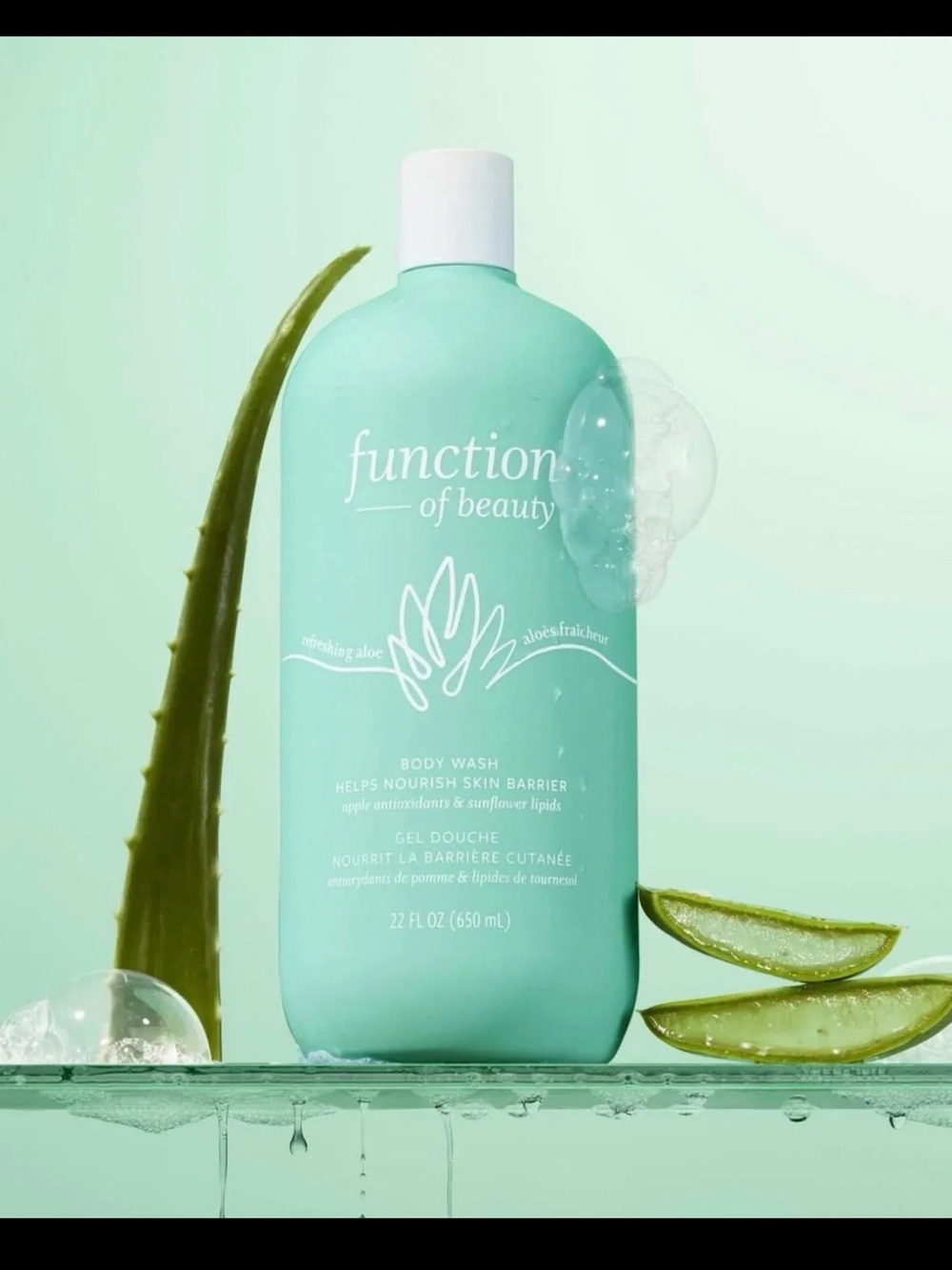 Function of Beauty Aloe Body Wash — 22floz